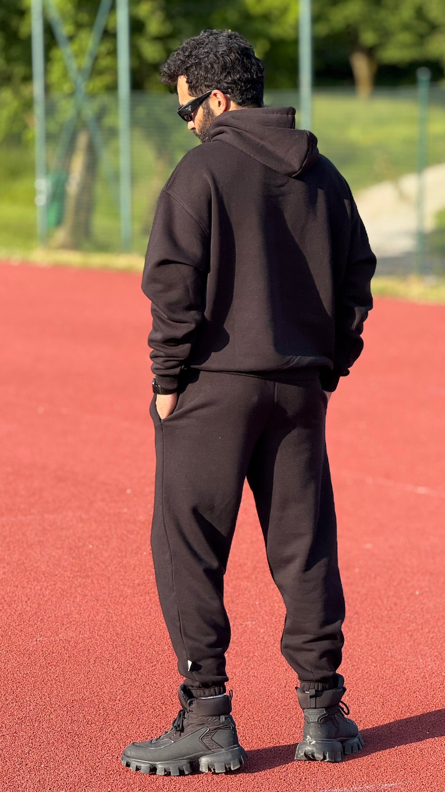 Унисекс Hoodie – Black, Logo
