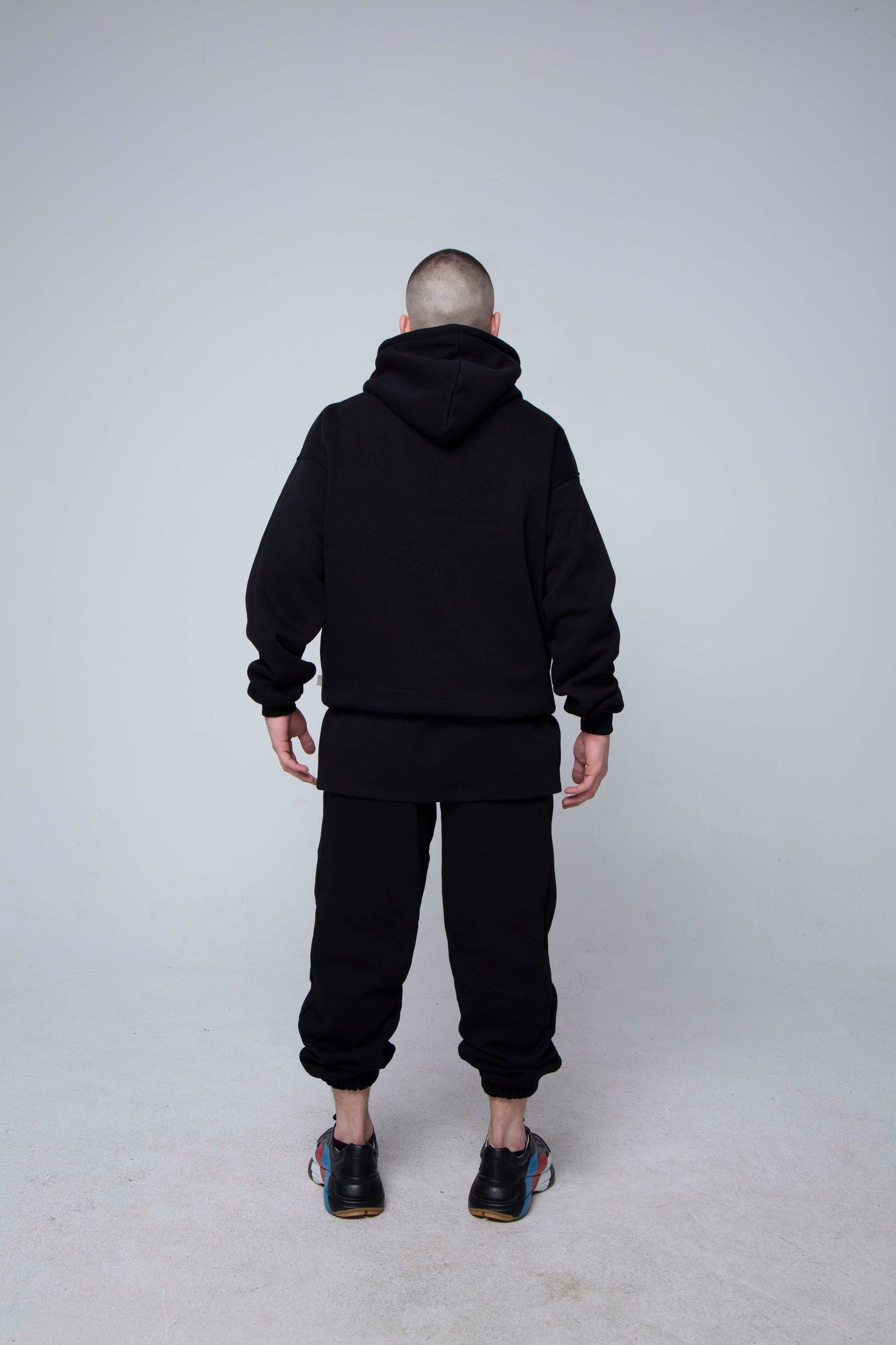 Unisex Hoodie Oversize - Black