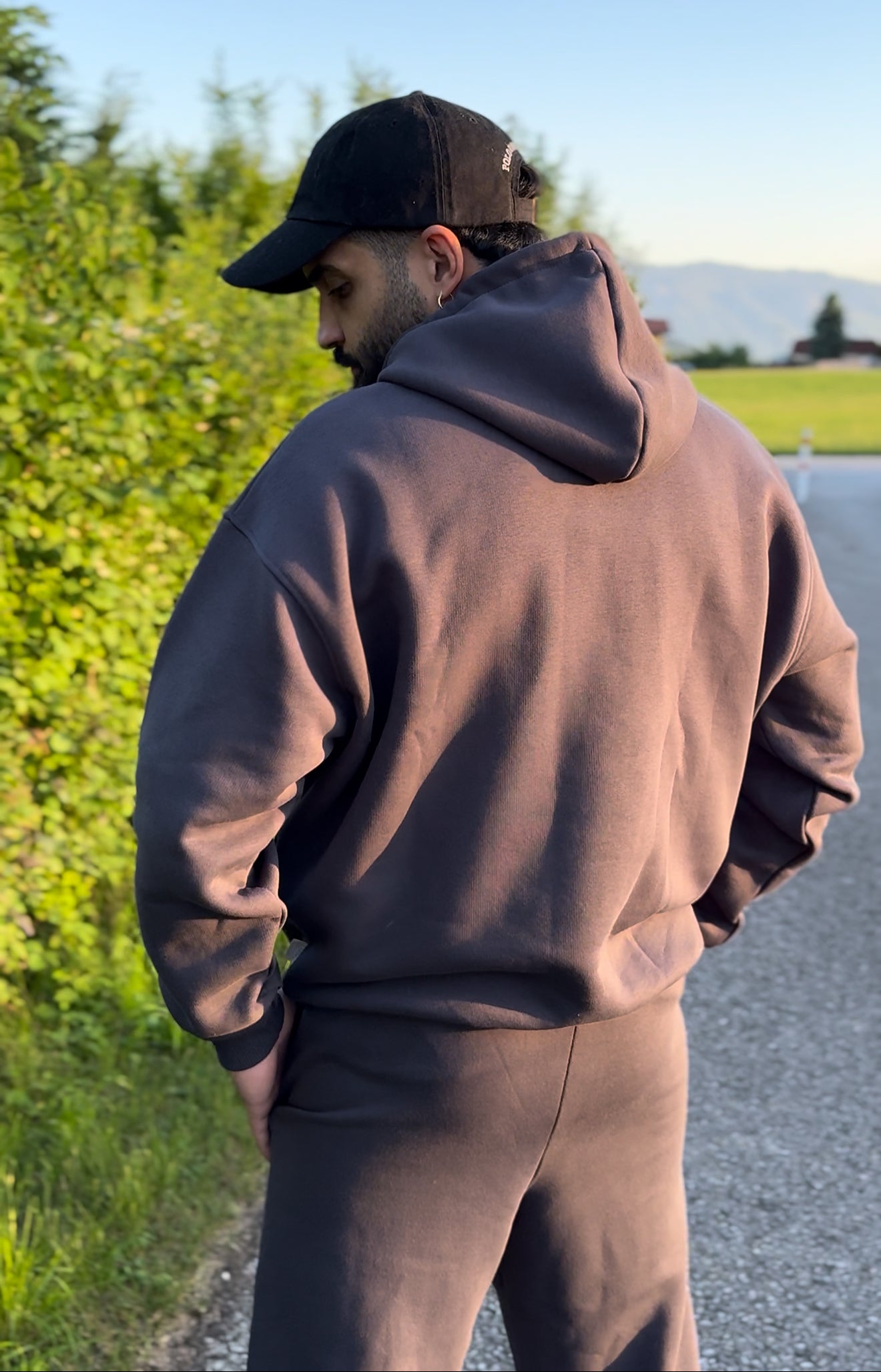 Унисекс Hoodie – Graphite, Logo