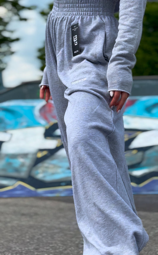 Woman Wide Pants - Light Grey