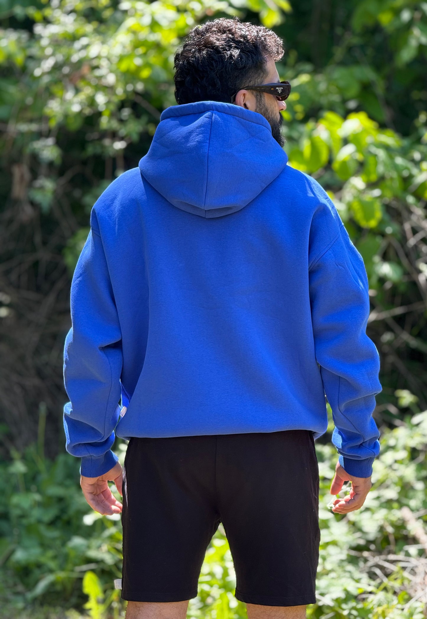 Unisex Oversize Hoodie - Royal Blue