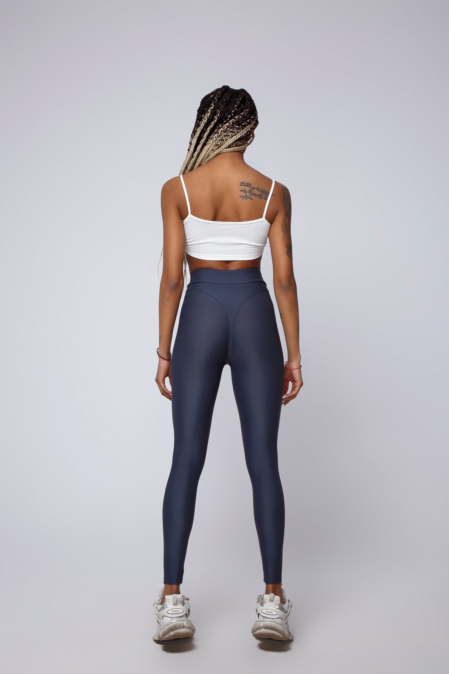 Women, Leggings Thong Fit - Graphite