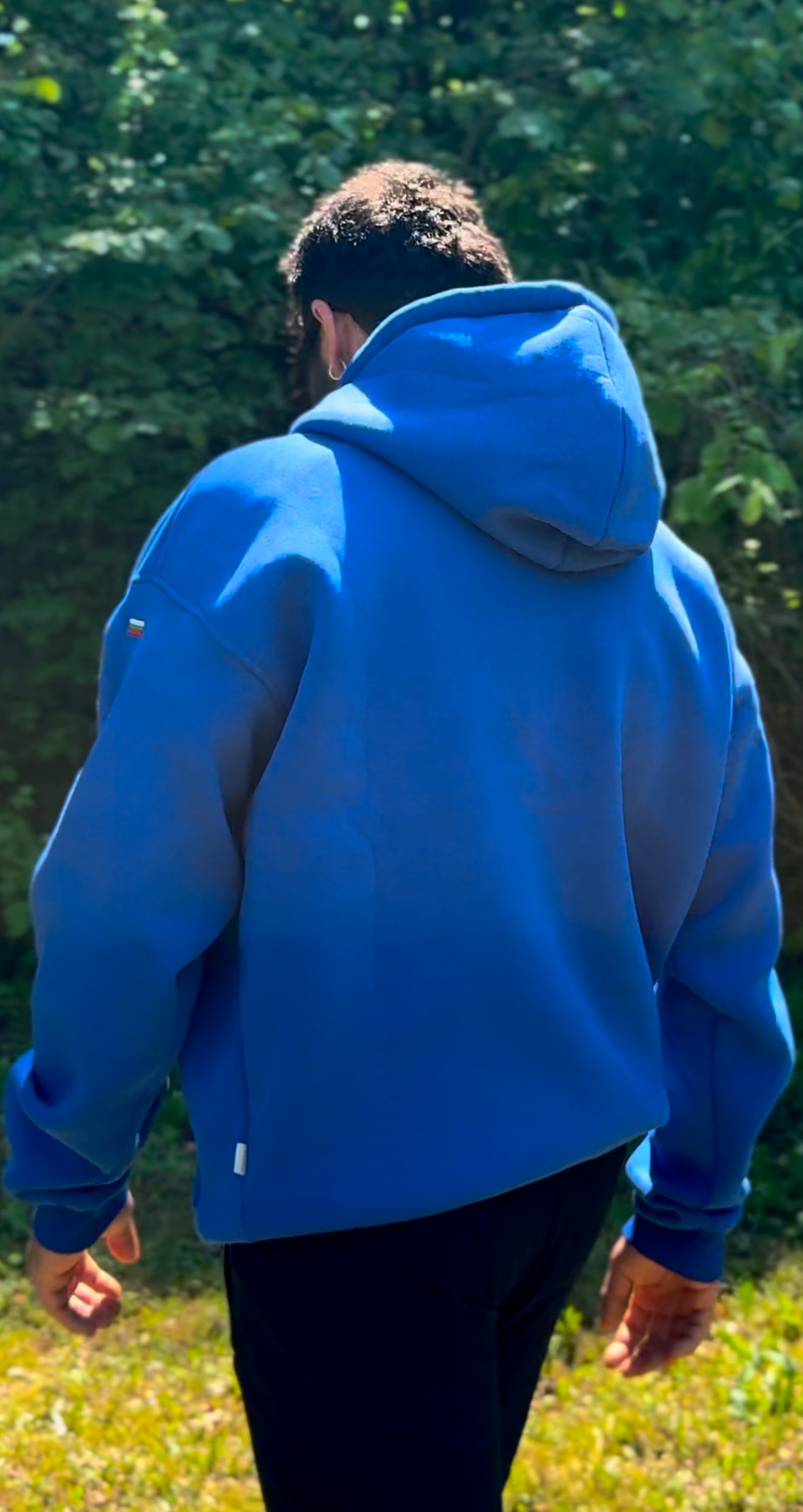 Unisex Oversize Hoodie - Royal Blue
