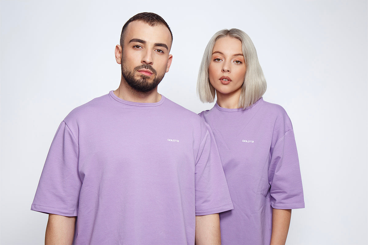 Unisex Тениска Oversize - Mauve
