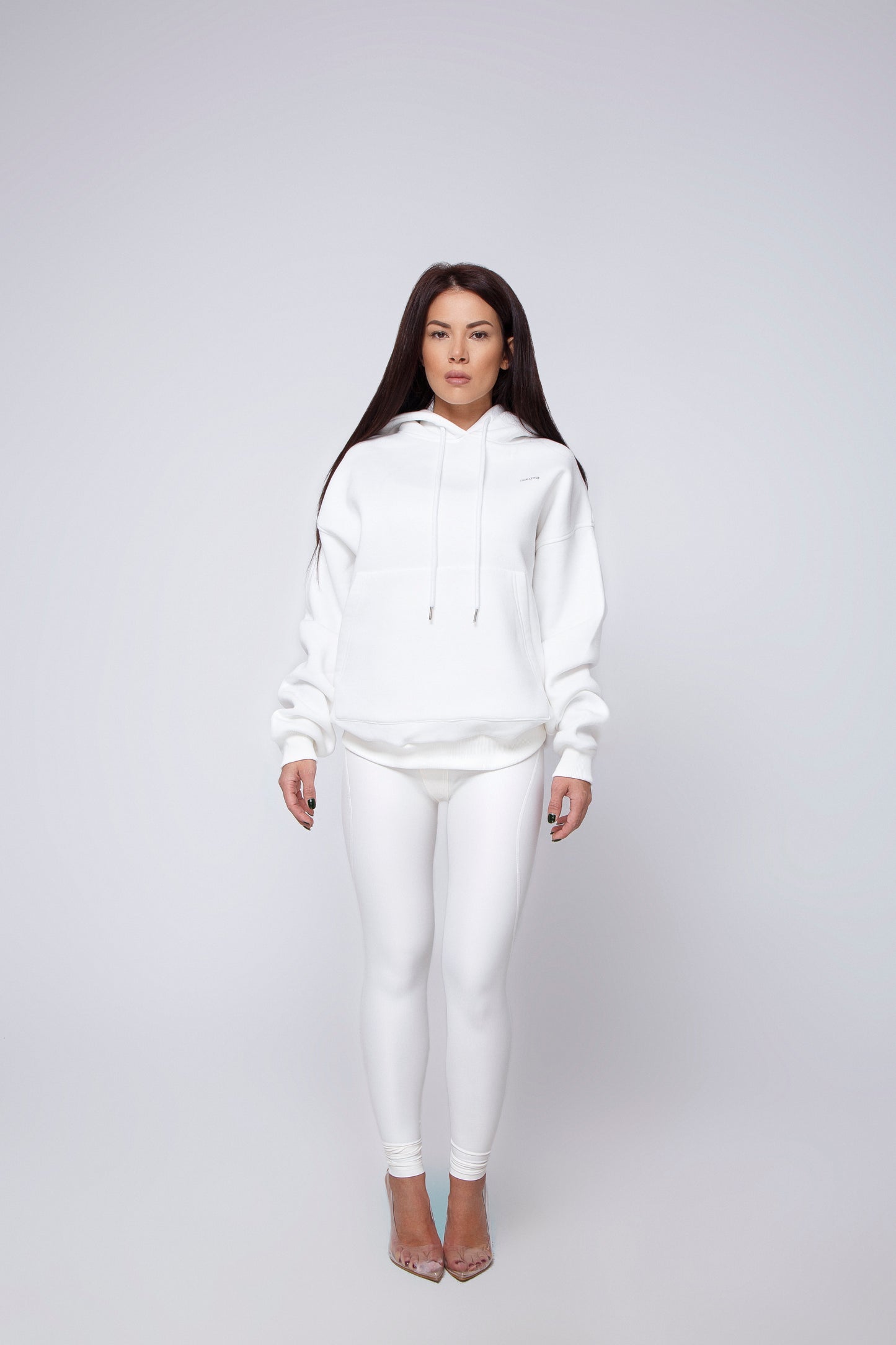 Unisex Hoodie Oversize - Off-White