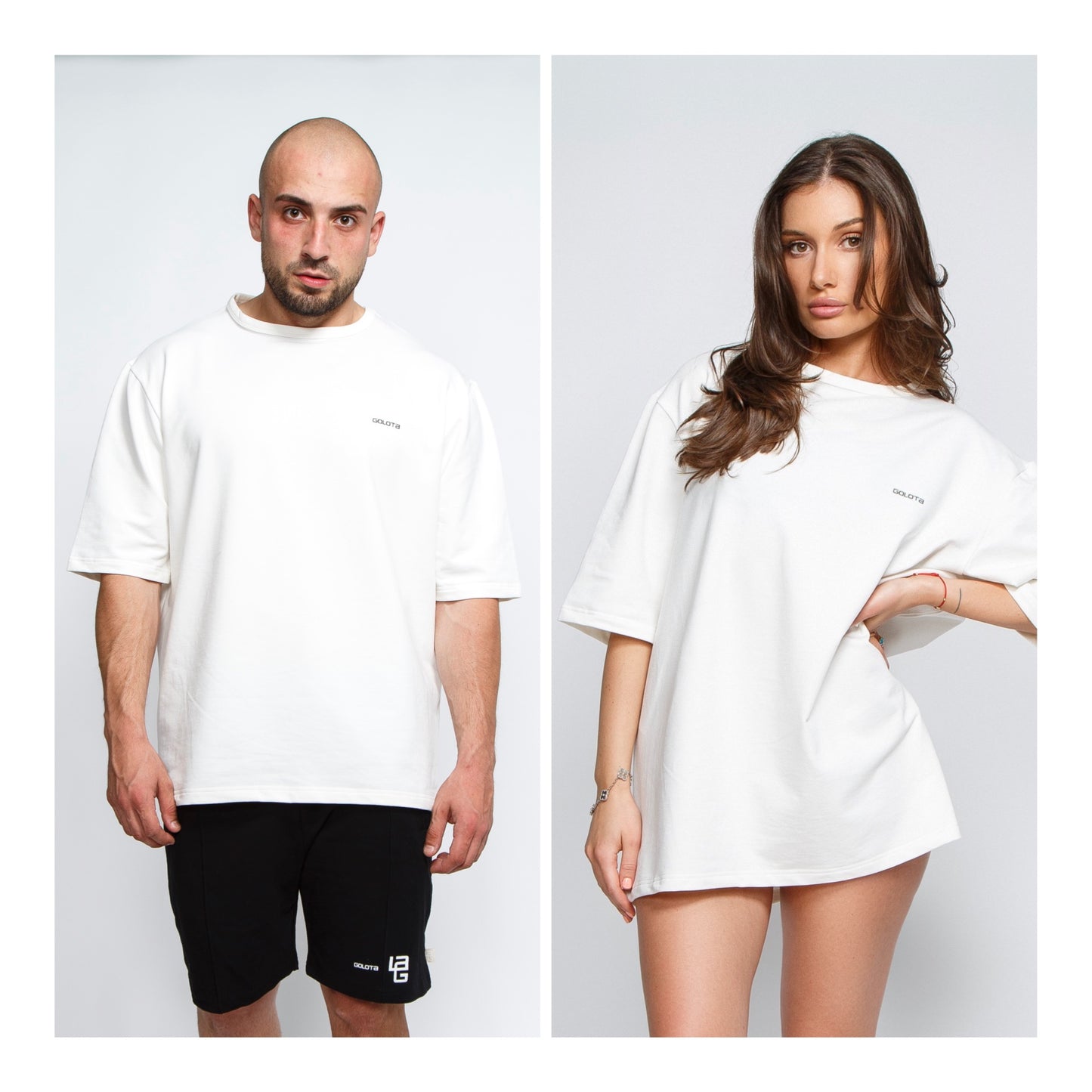 Unisex Тениска Oversize - Off-White 2.0