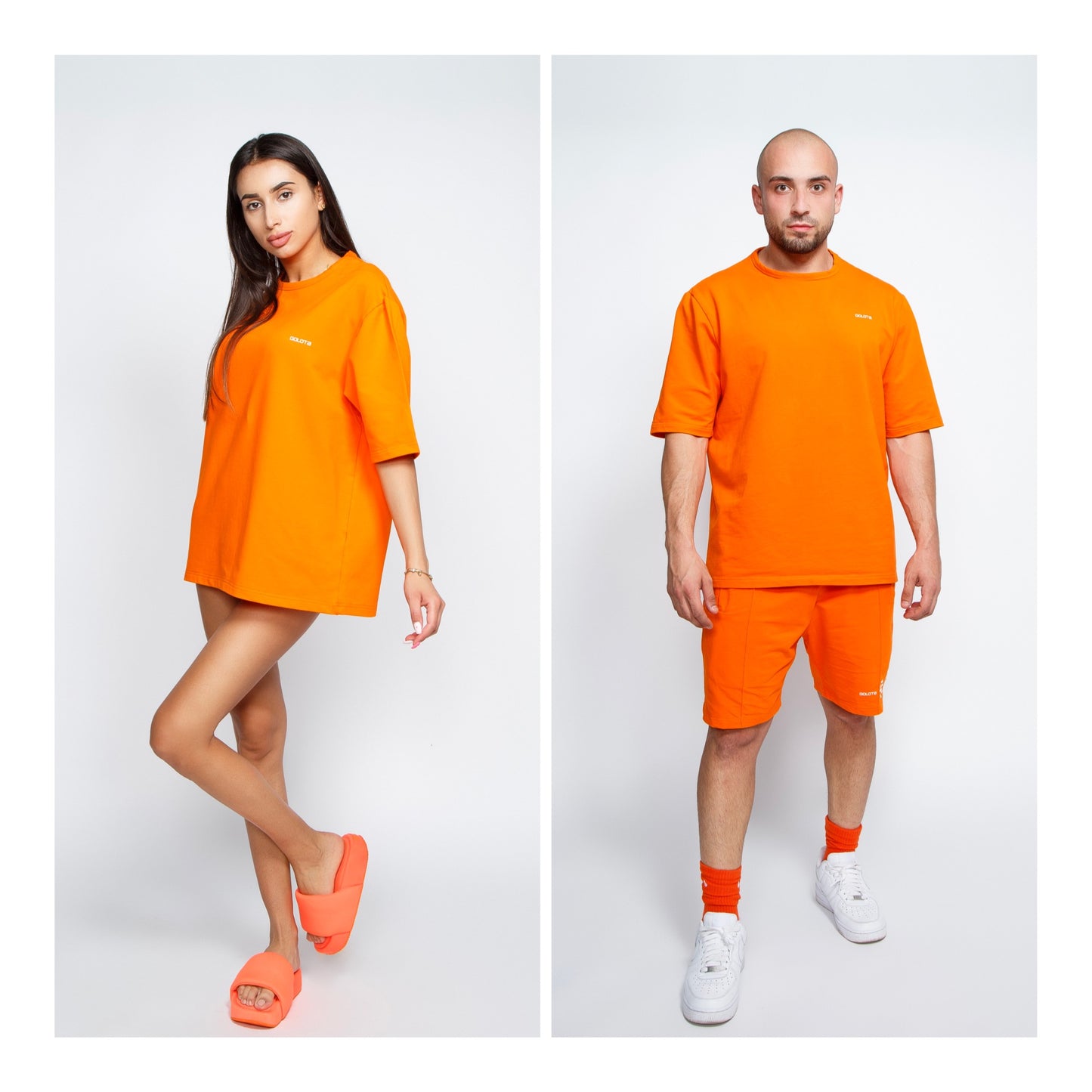 Unisex Тениска Oversize – ORANGE