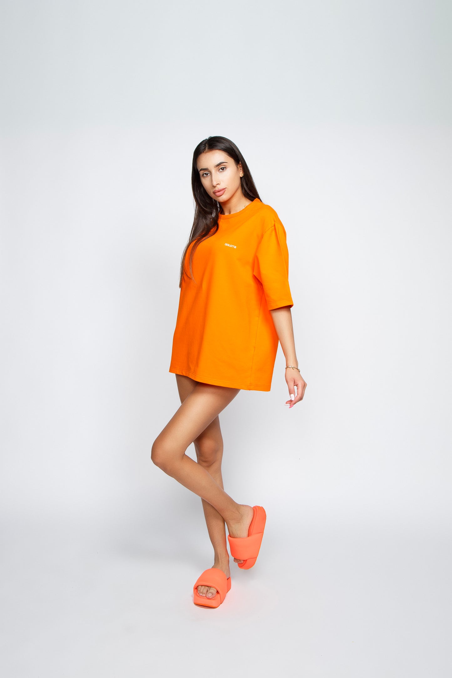 Unisex Тениска Oversize – ORANGE