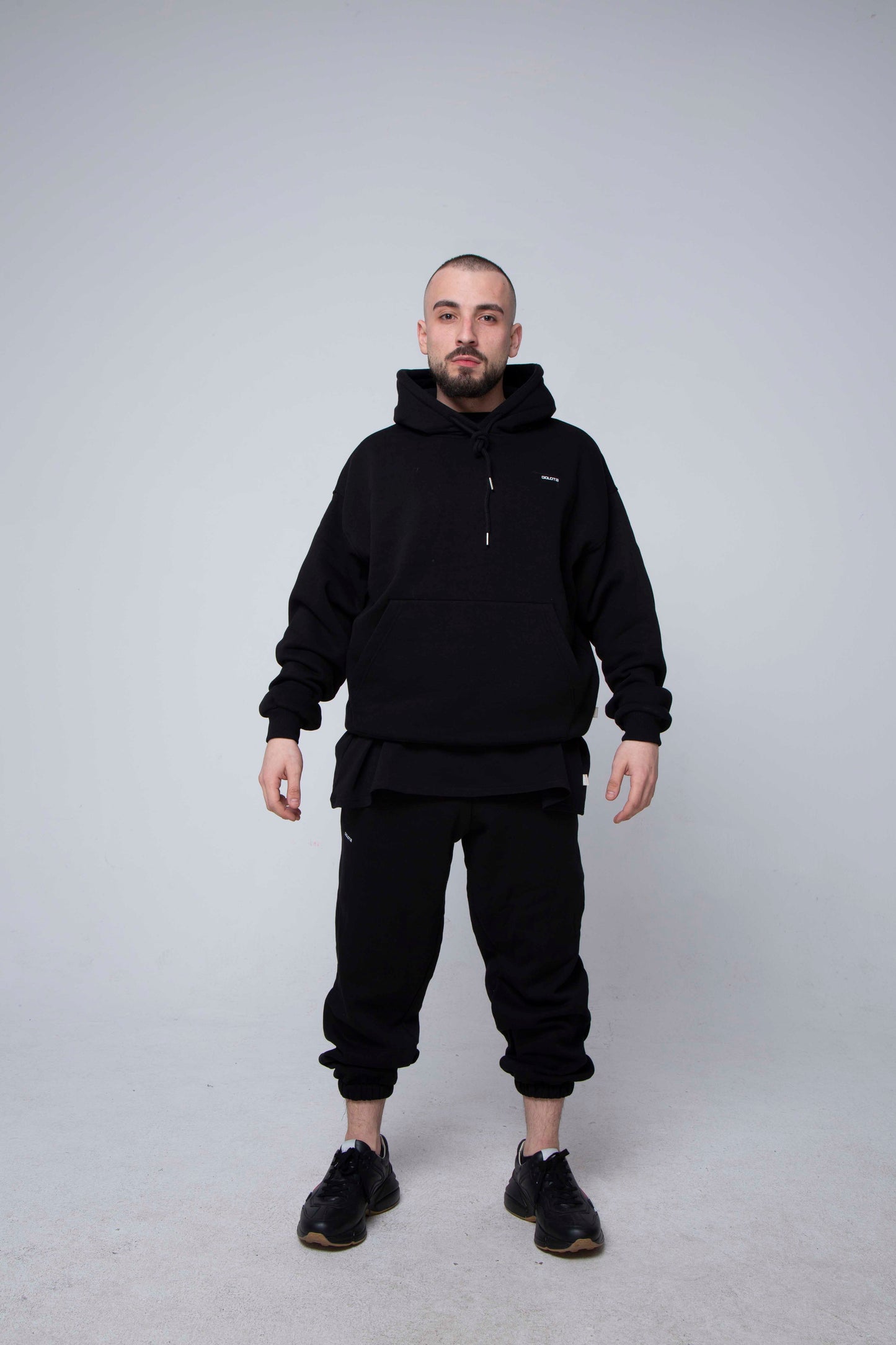Unisex Hoodie Oversize - Black