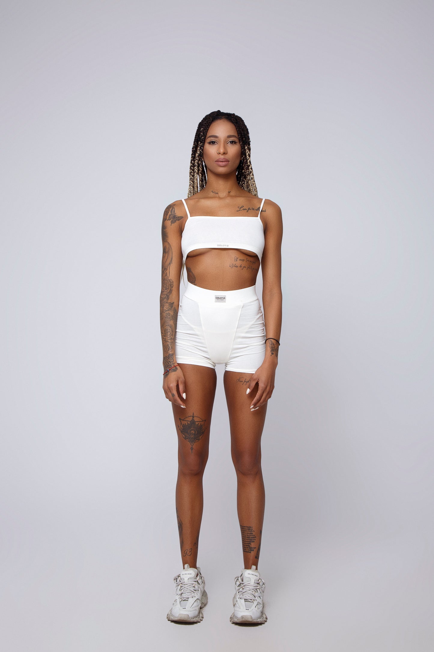 Дамски Боксерки Fit - Off-White