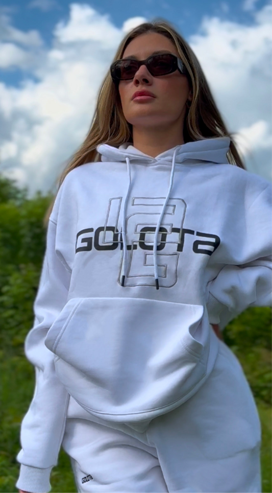 Unisex Oversize Hoodie - Off-White Logo