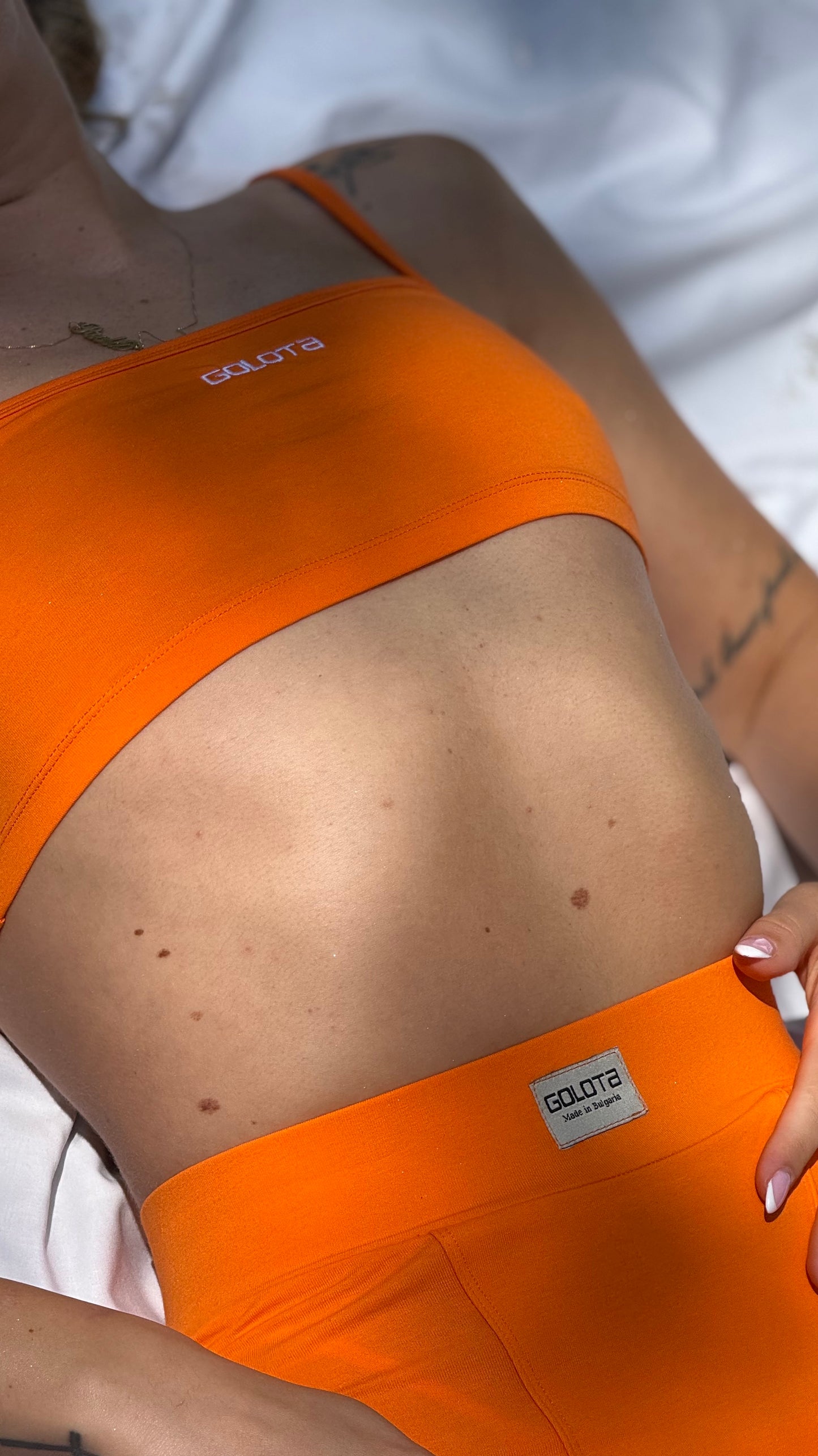 Дамско бюстие Fit - Orange | Spring Fusion Collection