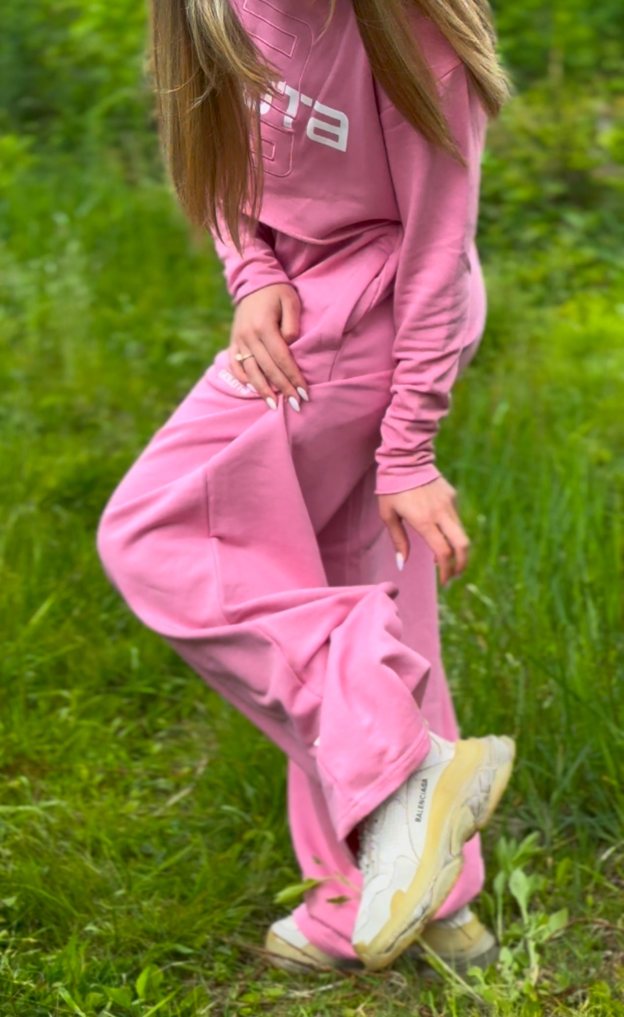 Woman Wide Pants - Pink