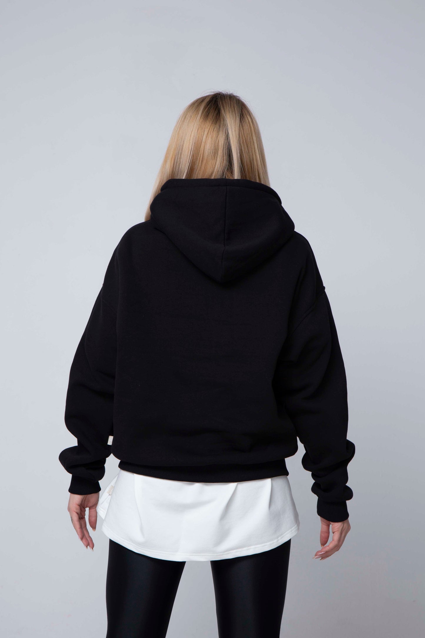 Unisex Hoodie Oversize - Black