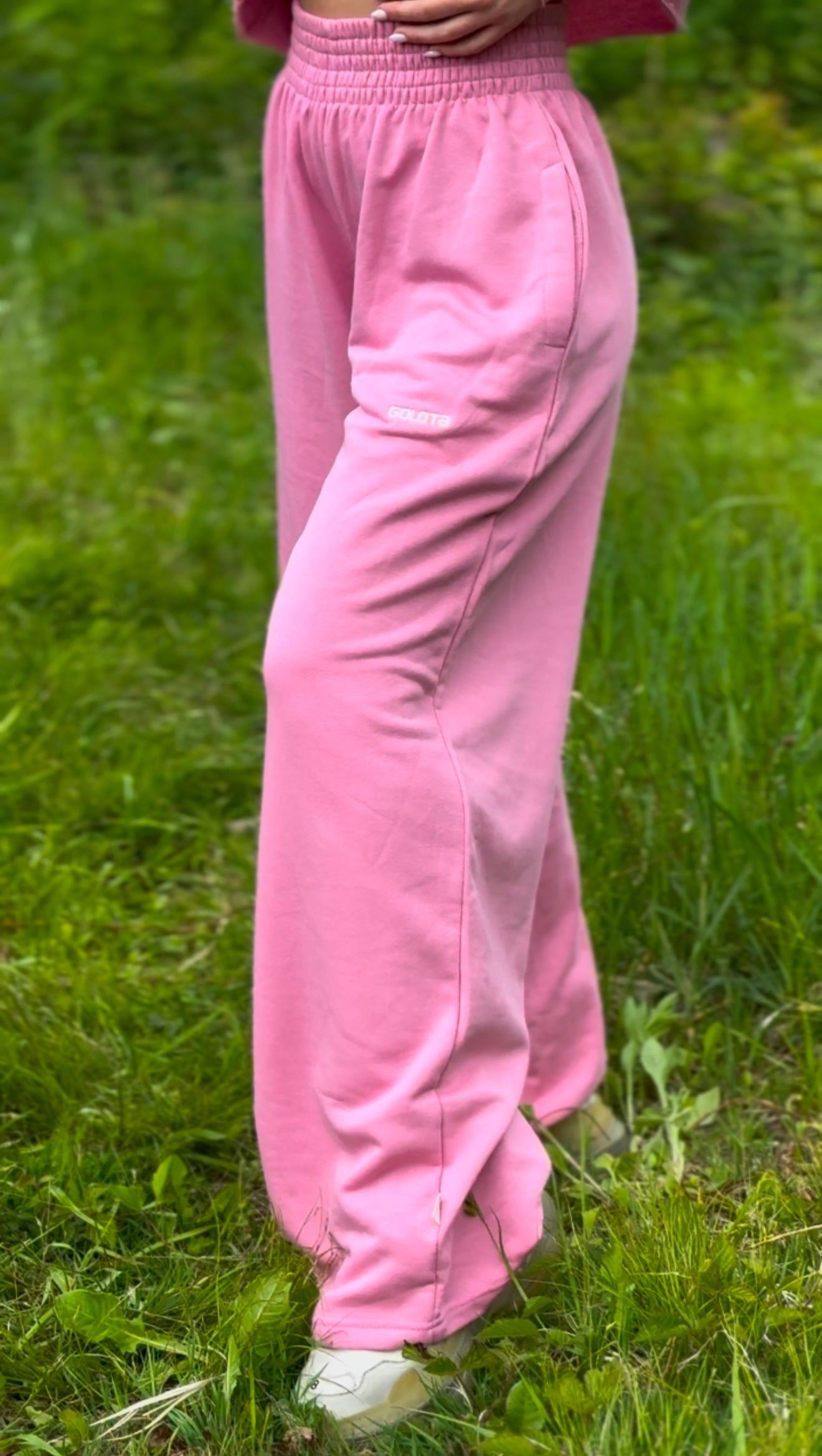 Woman Wide Pants - Pink