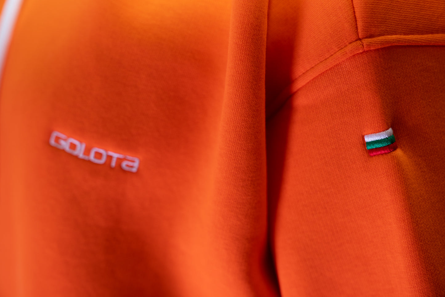 Unisex Hoodie Oversize - Orange