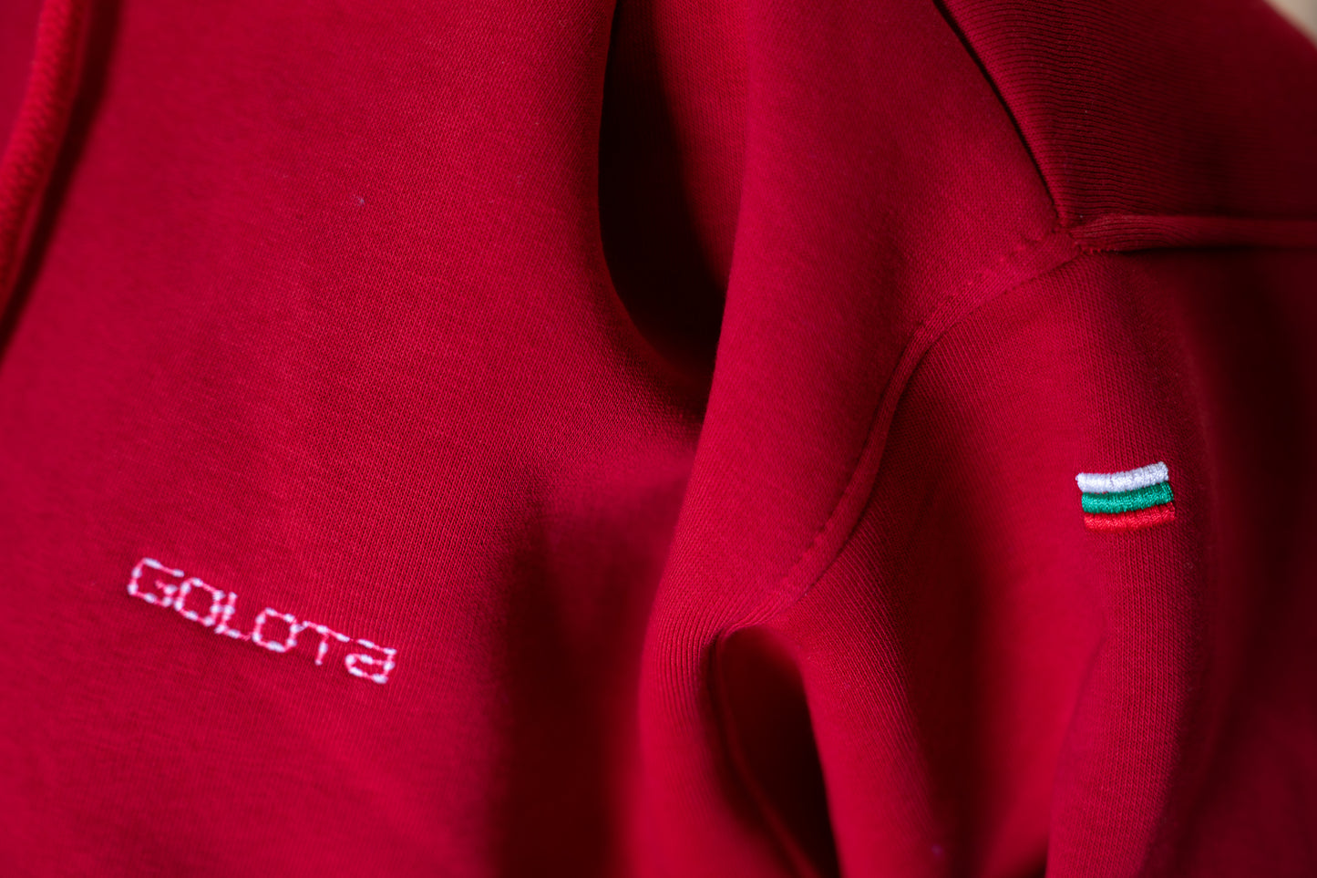 Unisex Hoodie Oversize - FERRARI RED
