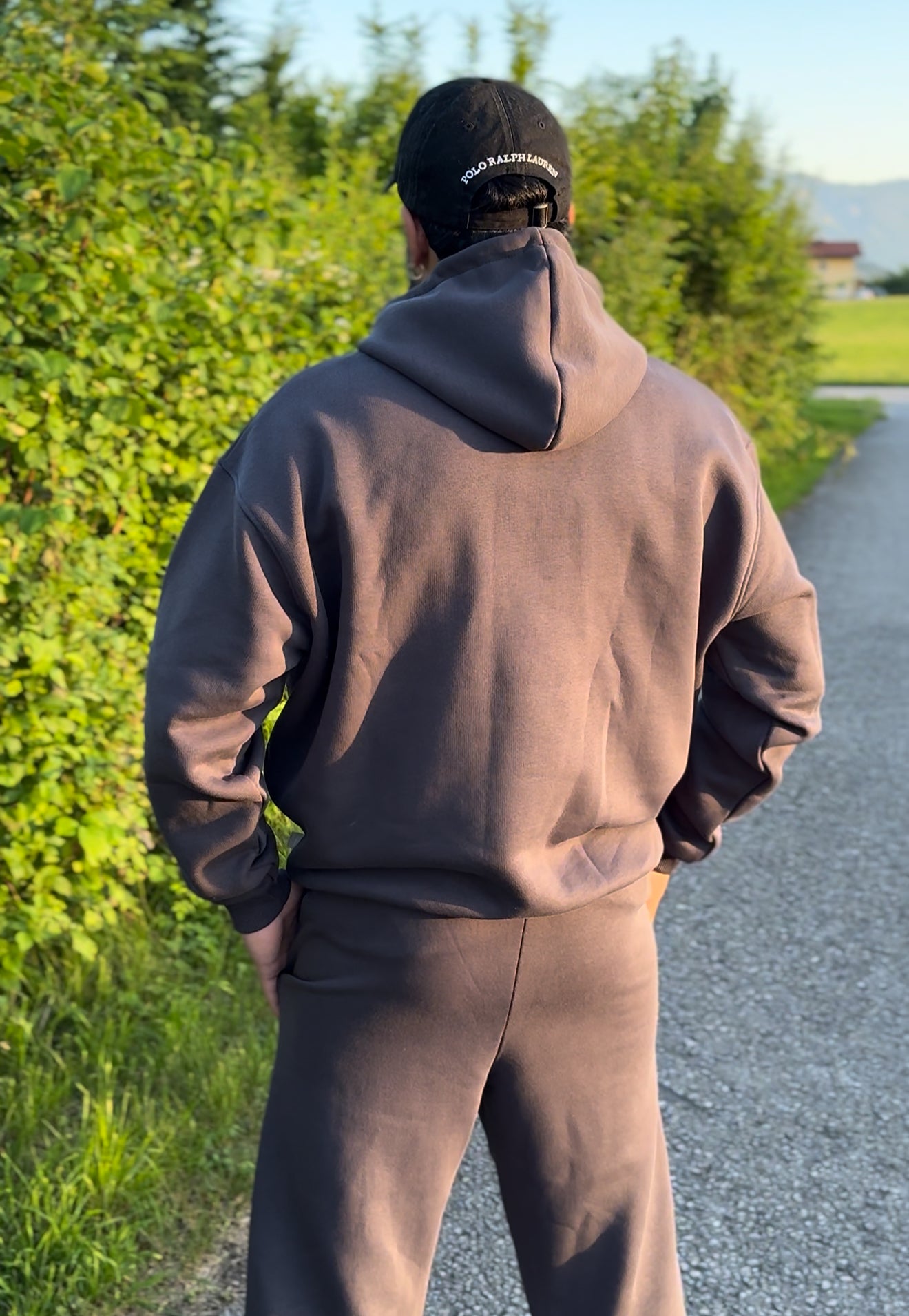 Унисекс Hoodie – Graphite, Logo