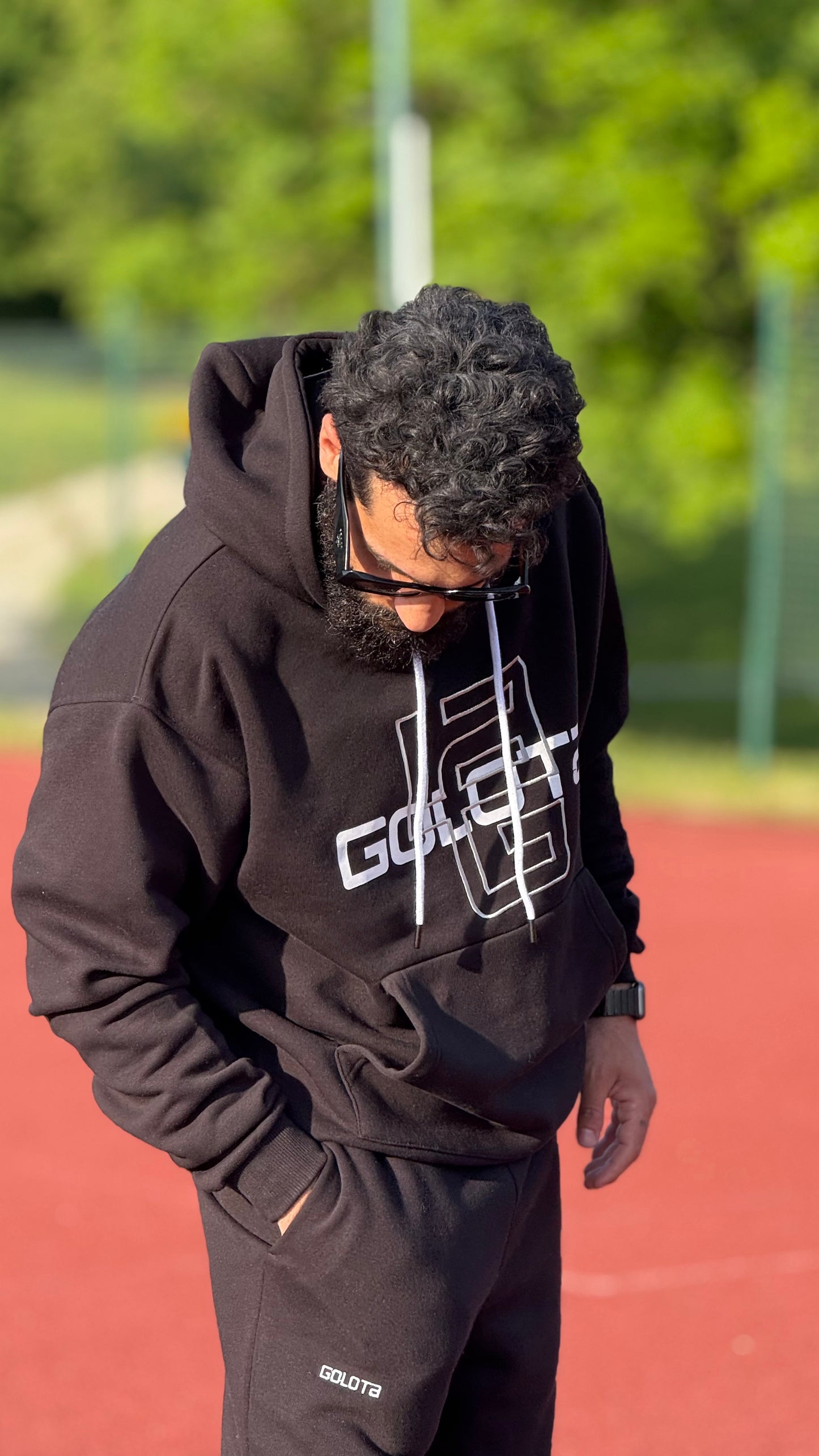 Унисекс Hoodie – Black, Logo