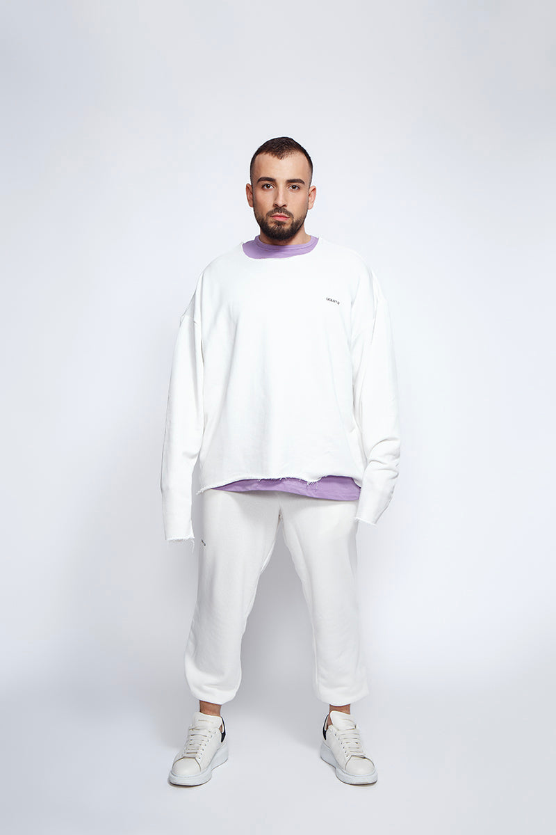 Unisex Блуза Oversize - Off-White