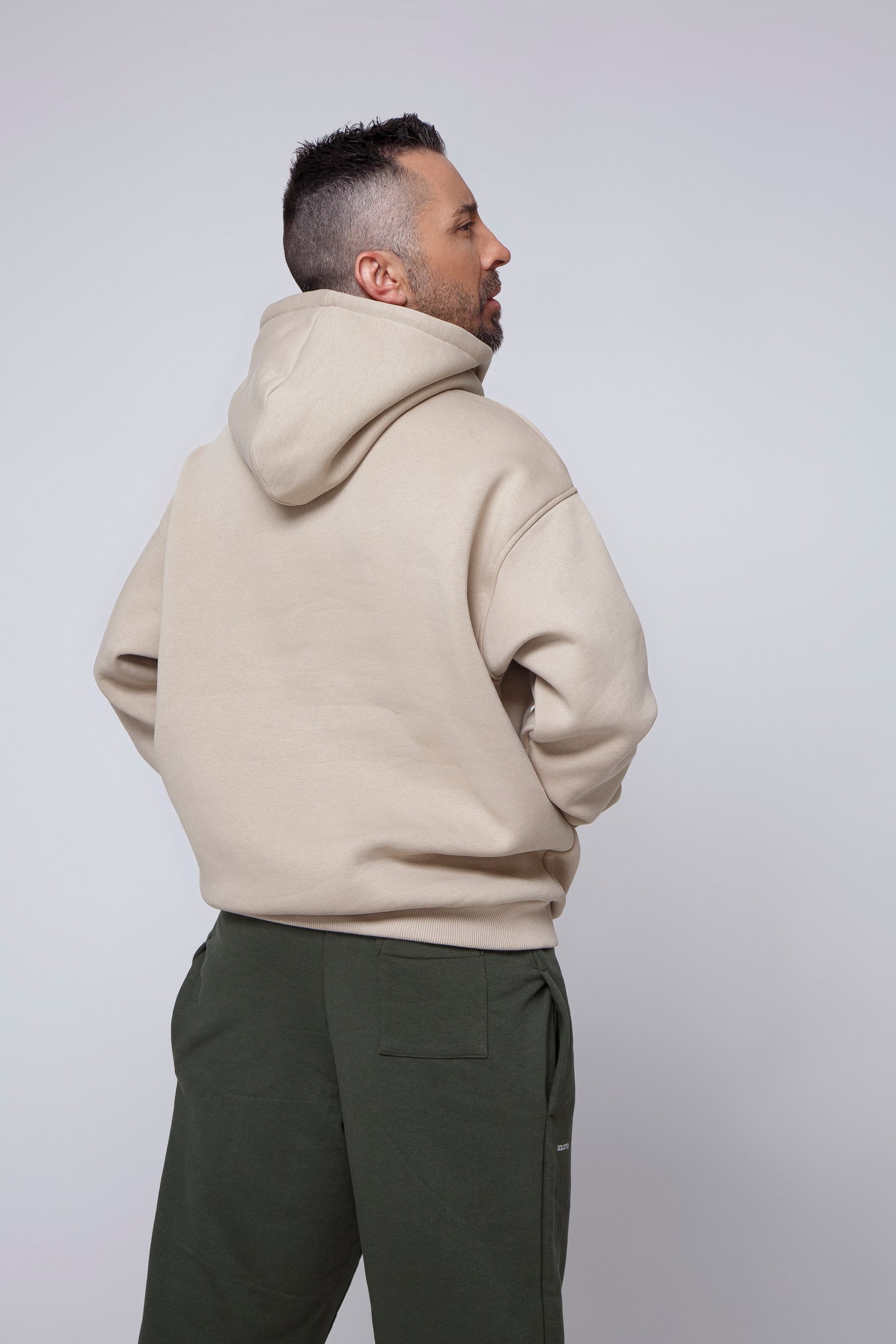 Unisex Hoodie Oversize - Nude