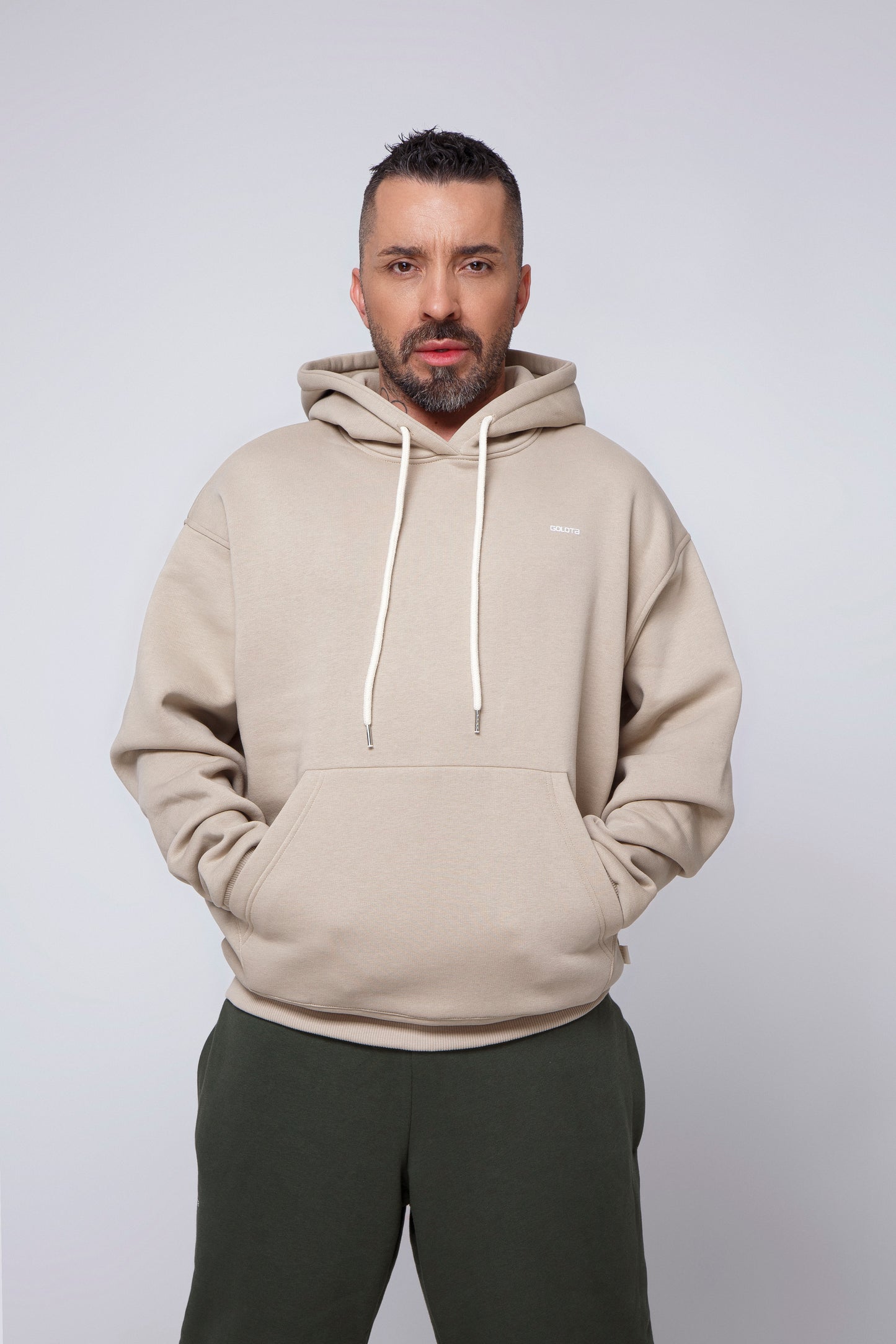 Unisex Hoodie Oversize - Nude