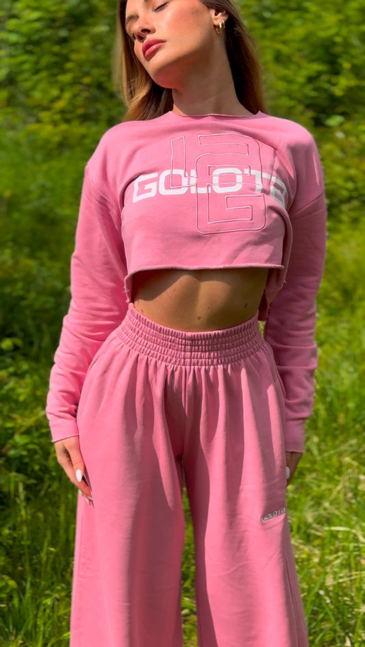 Woman Crop-Top - Pink