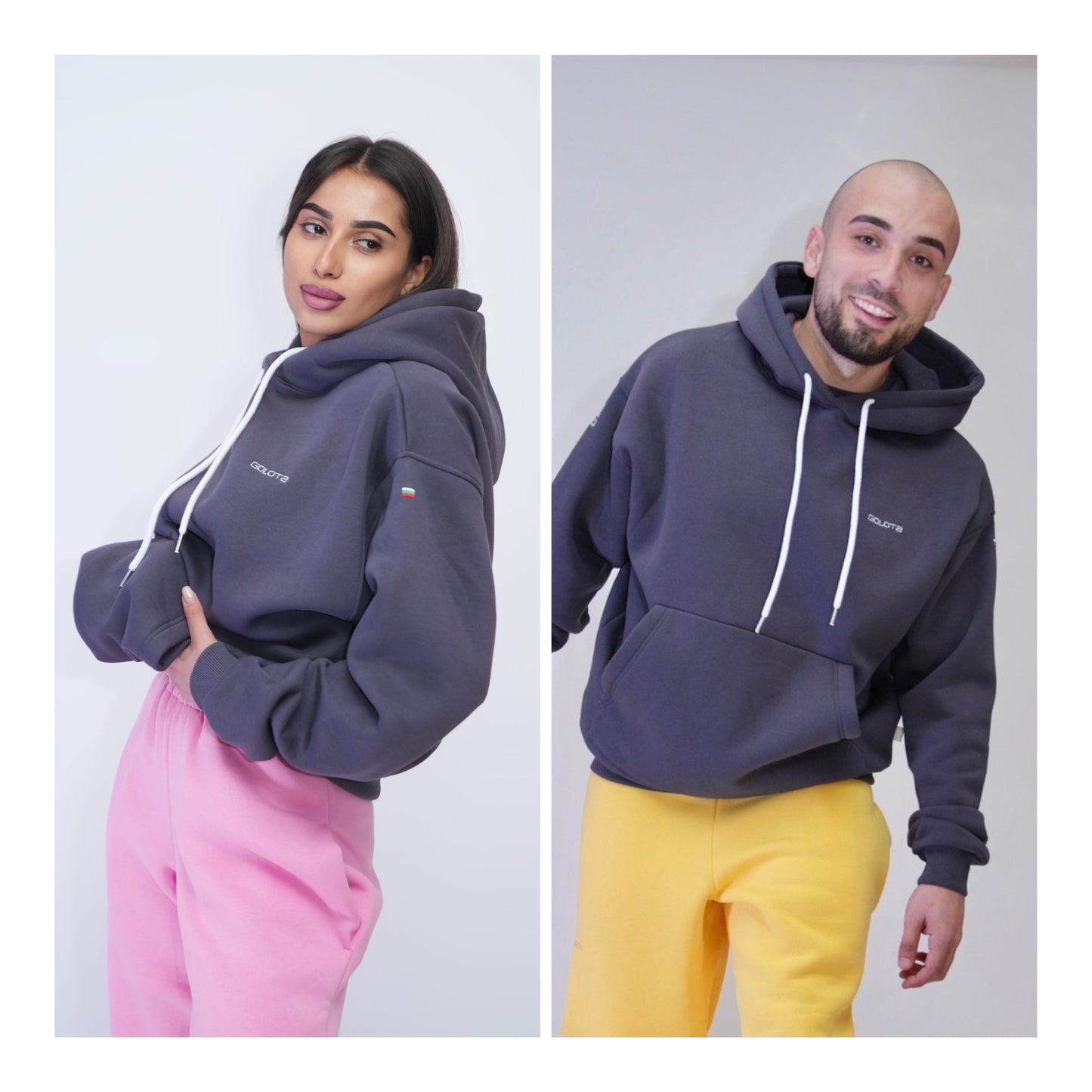 Unisex Hoodie Oversize - Graphite