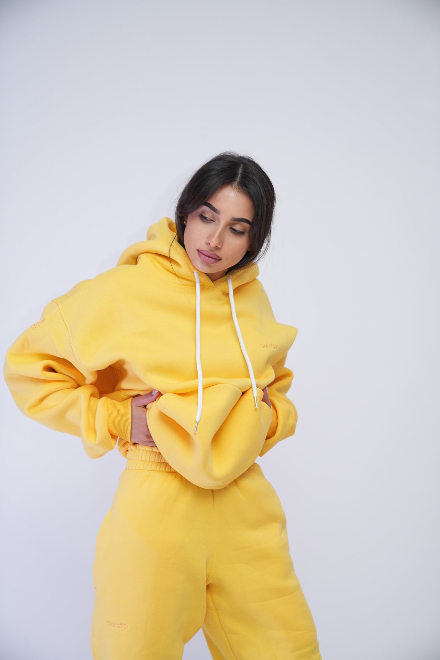 Unisex Hoodie Oversize - Yellow