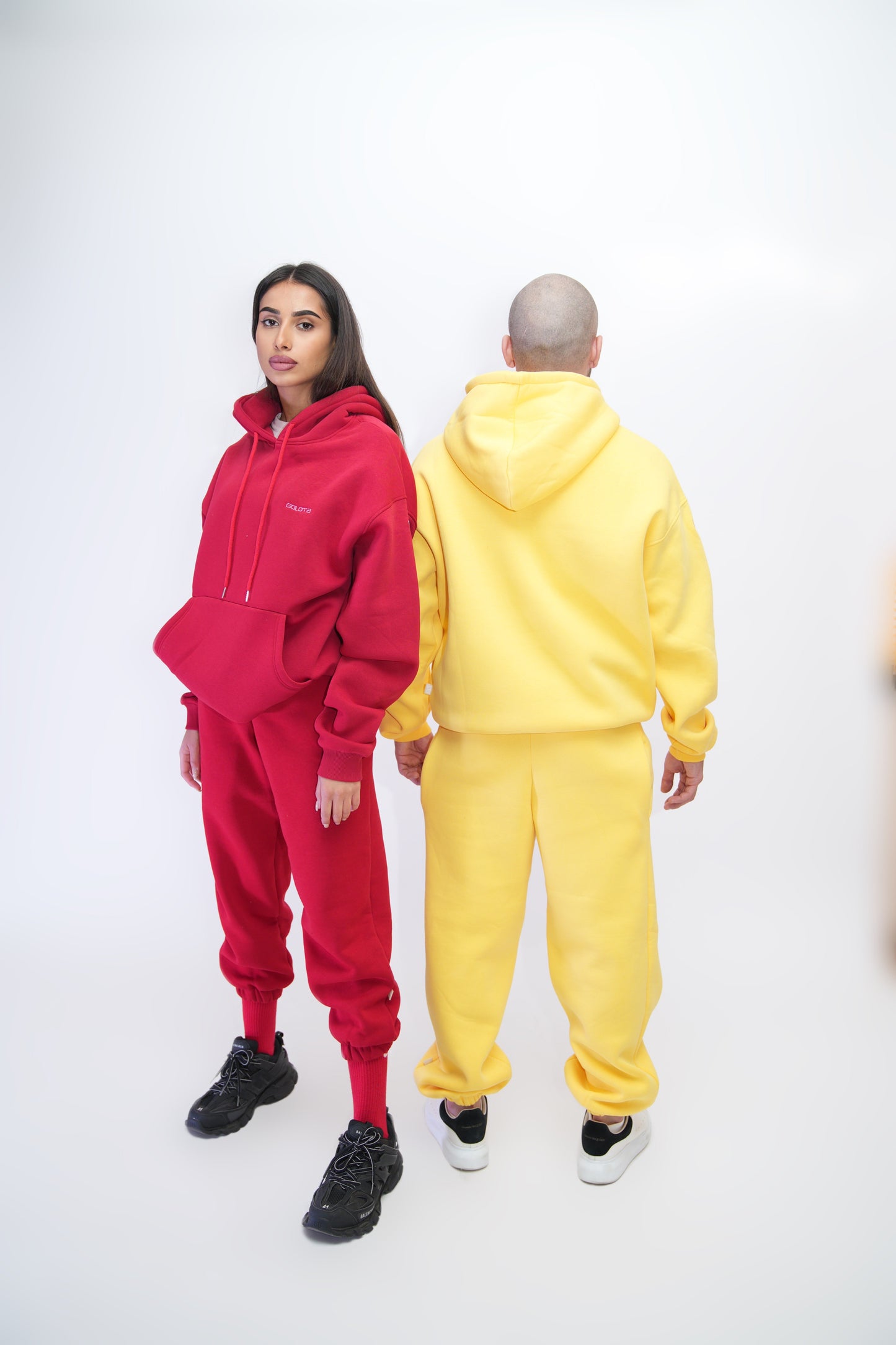 Unisex Hoodie Oversize - FERRARI RED